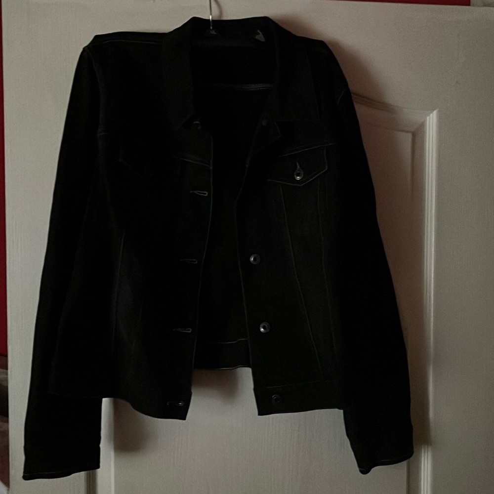 New York and company black denim jacket